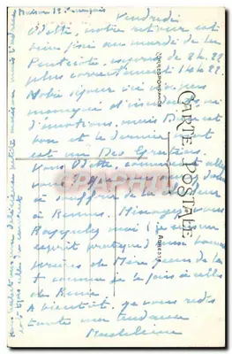 Orléans — Pałac domu św. Jadwigi — żelazny pulis — wydawnictwo H.C. nr 457 — Rewers