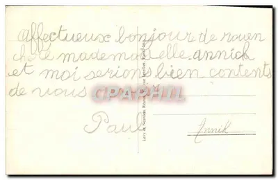 Rouen — Statua Jeanne d'Arc — LL, n°507 — Rewers