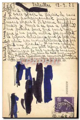 Vallières. Les Rochers isolés — LL — 178 — Environs de Royan — Verso