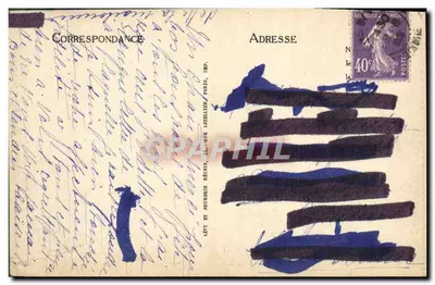SENS — A Grade do Arcebispado com as Armas Cardinais do Monsenhor de Luynes — L.L. n°72 — Verso