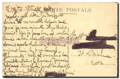 Lille — Porte de Paris — Réproduction interdite — L.P. 5 — Rewers