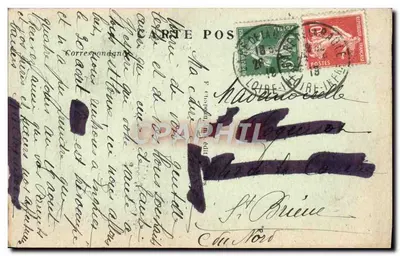 La Baule (Loire-Inf.) — Bulwar Darlu — wydawca nieznany, nr 53 — Rewers