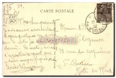 Internationale Kolonialausstellung — Paris 1931 — Algerien — Süd-Algerische Seite — Montaland, Arch. — Rückseite