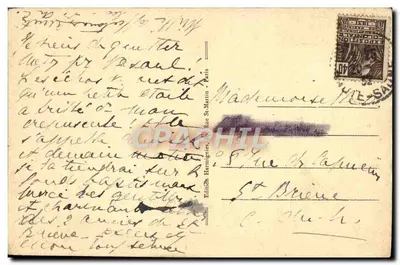 Metz — Katedra — Dolny Bok Południowy — Wydawnictwo Harmignies, nr 3 — Rewers
