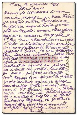 Nice — Kasyno i Ogrody Alberta I — Stara pocztówka n°87, wydawca nie widoczny — Rewers