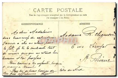 Paris — L'Hôtel-de-Ville et le Pont d'Arcole — LL. — n° 118 — Verso
