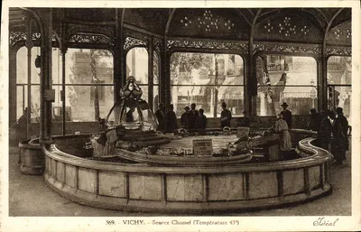 Vichy — Fonte Chomel (Temperatura 43°) — Ideal