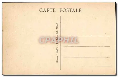 Vichy — Fonte Chomel (Temperatura 43°) — Ideal — Verso