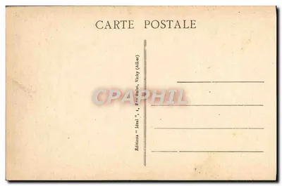 Vichy - Fonte Mesdames — editor Ideal, n° 375 — Verso