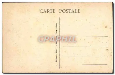 Vichy - Park - Jezioro Cyganiów — Wydawca Ideal, nr 404 — Rewers