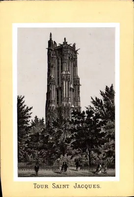 CPA Paris Tour Saint Jacques