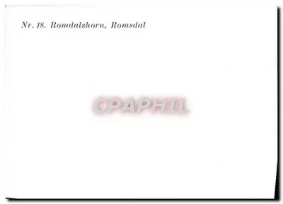 Romdalshorn, Romsdal — widok panoramiczny — n°18 — Rewers