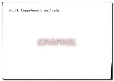 Laponska rodzina z rennami — seria n°24 — Rewers