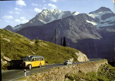 Simplonpass 2005 m — Fletschhorn 3996 m — Fotografia Klopferstein AG Adelboden