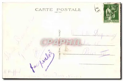 Gérardmer — Un Rincón del Lago — V. Roeder, n° 541 — Reverso