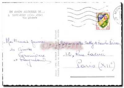 Saint-Rémy (Côte-d'Or) — Vista geral — Edição LAPIE, n°5 — Verso
