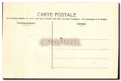 Violette pensée — 1 APRIL — postzegelkaart — Achterkant