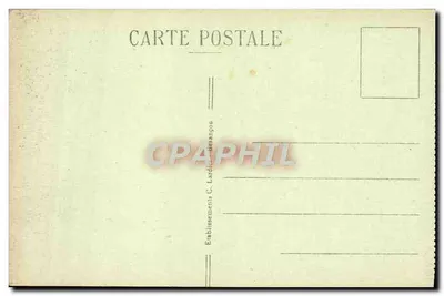 Saint-Claude (Jura) — Most wiszący — C-L-B — Rewers