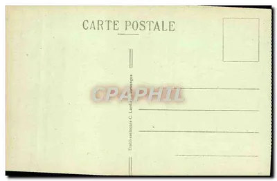 Widok na Plateau de Septmoncel — Piekne miejsca w Franche-Comté — wydawca C. Lardé, Besançon — Rewers