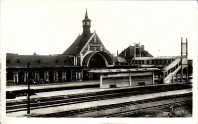 Chauny — A Estação — G. Réant, Paris