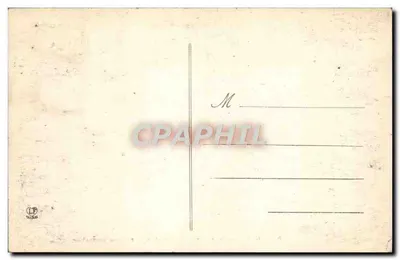 Pau - Castillo de Henri IV - Sala de Oficiales de Servicio — editor Landowski, n° 54 — Reverso