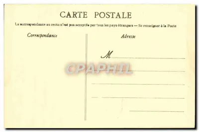 Nos cais de Camaret — segundo o quadro de E. BOUILLE — Verso