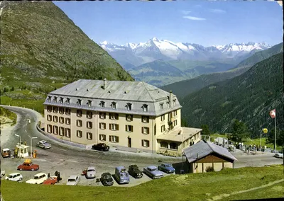 Hôtel Bellevue — Simplon Kulm — éditeur: CPAPHIL, n° 16049