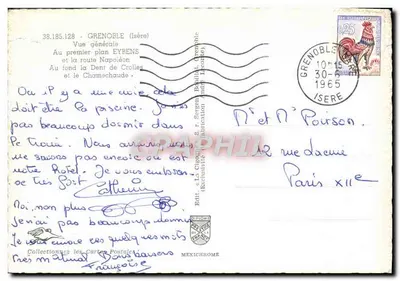 Eybens — Vue générale — Éditeur IRIS — Verso