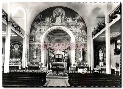 Interior da capela da Medalha Milagrosa — Paris (7e) — Foto Verdadeira N° 6 N
