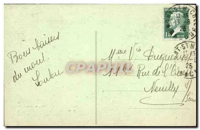 Mont-Saint-Michel - Abpia - Travée świąźdła romańskiej (XI wiek) i chórz (XV wiek) — J.P. - 52 — Wydanie specjalne — Rewers