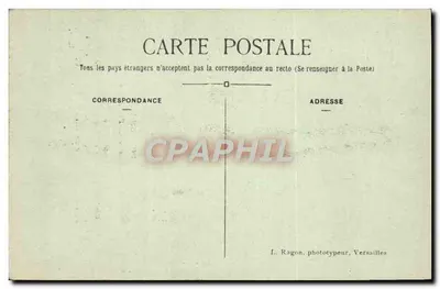 Napoleon I — Cesar Francji — L. Ragon, fototypograf, Versailles — Rewers