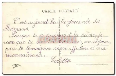 Festiwal Matki — dzieci w regionalnych strojach narodowych — wydawca Hansi — Rewers