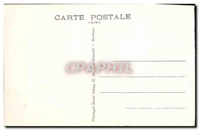 Pau (B.P.) — O Castelo (visto do Parque) — M.D. — Verso