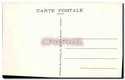 Pau — La Statua di Enrico IV — B.P. n°53 — Verso