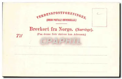 Kościół w Borgund — wydawca N.K. nr 311 — Rewers