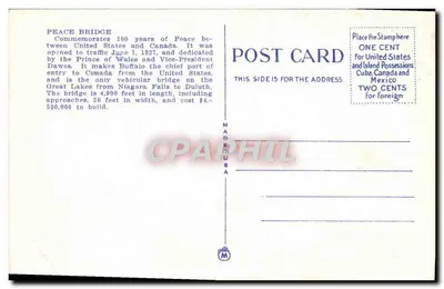 Most Pokoju, Buffalo, N.Y. — Marine Faust, n° 103 — Rewers