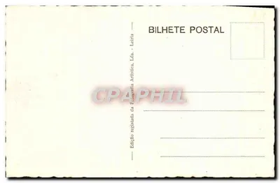 Bátalha - Portugal - Capela do Fundador — editor Leiria Artística, n° 5 — Verso