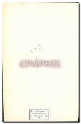 Zacieniony ogród — widok w lesie — Kate Pragnell, 16 Albemarle St. W. — Rewers