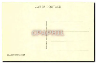 Colmar — La Lauch — Braun & Cie, Wyd. i Wydawnictwo Mulhouse-Dornach — Rewers