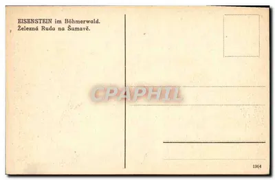 Eisenstein im Böhmerwald — Železná Ruda na Šumavě — Verso