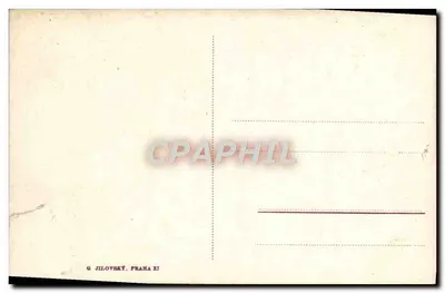 Mšeno — widok panoramiczny z kościołem — G.J.P. n°14 — Rewers