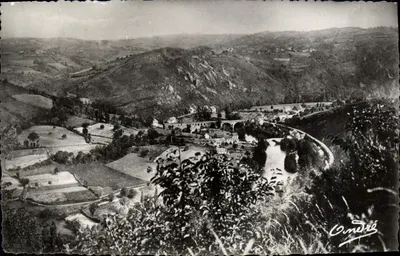 A Sioule no Ponte de Menat — A Auvergne — Edição de Arte Ondré
