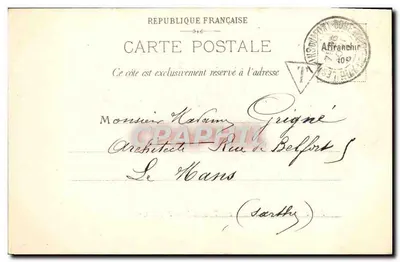 Mont-Dore — Établissement Thermal — FA & Cibertot — Verso
