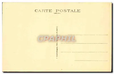 Dolmen di Samson — nelle Gorges de Ceyrat — G. D. O. - 6254 — Verso