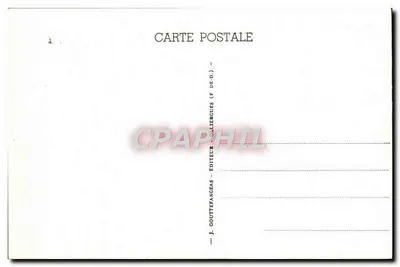 Águas de Volvic — Captação da fonte — G. D'O. 641 — Editor J. Gouttefanges — Verso