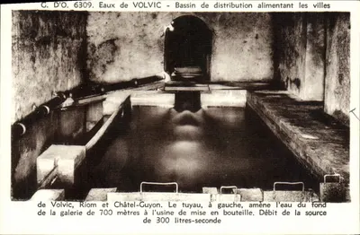 Águas de Volvic - Reservatório de distribuição alimentando as cidades de Riom e Châtel-Guyon — G. D'O. 6309