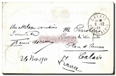 Attelage canadien — scène de vie habitant en Québec — éditeur VARIOUS POST CARD & SONS — Verso