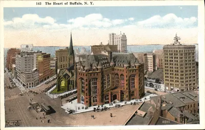 Buffalo, N.Y. — O Coração de Buffalo — W. H. BRANDON, N.Y. n° 143