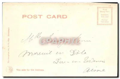 Silver Bay Hotel, Lake George, N.Y. — vista panorâmica — Rotograph Co., n° G 1294 — Verso