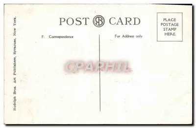 State Armory — Syracuse, N.Y. — Rudolph Bros. Art Bros. Publishers, New York — Verso
